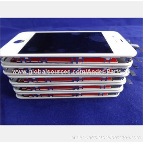 Wholesale Mobile Phone Full LCD Assembly for iPhone 4 with Frame Bracket